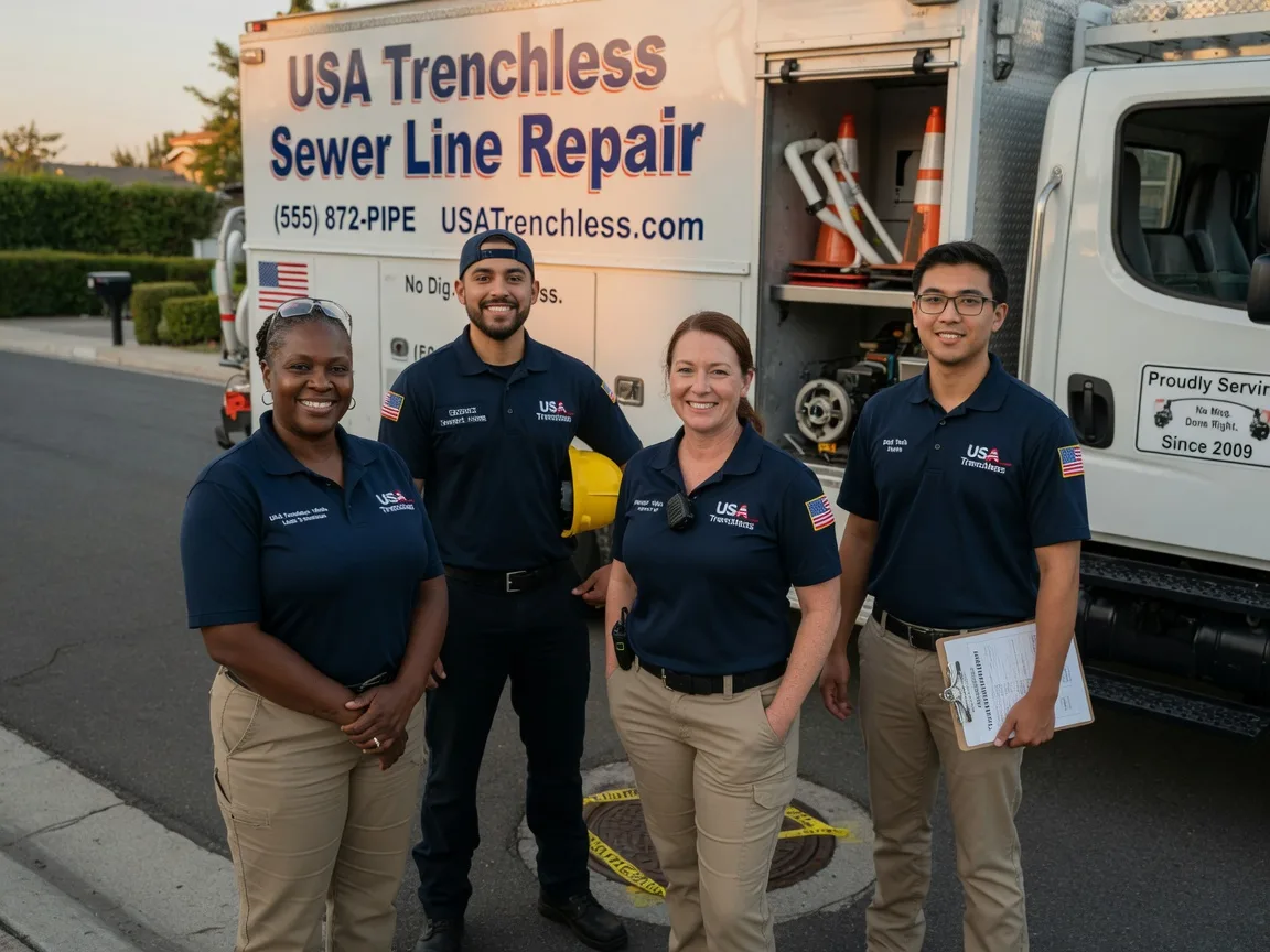 Sewer Line Repair company in Ruso, ND